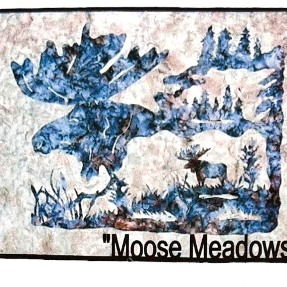 2010 Continuum Quilting PATTERN Willow Bend Creations MOOSE MEADOWS Mary Stenros